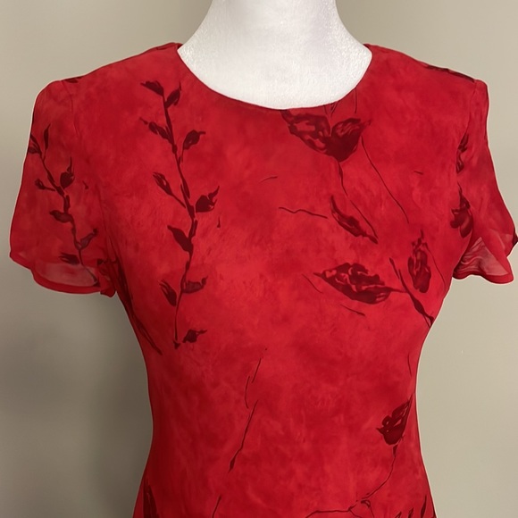 Vintage Red Dress - Picture 5 of 10